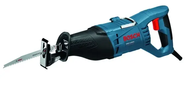 Merkproduct Bosch GSA 1100 E Professional 2700 spm 1100 W Zwart, Blauw, Rood